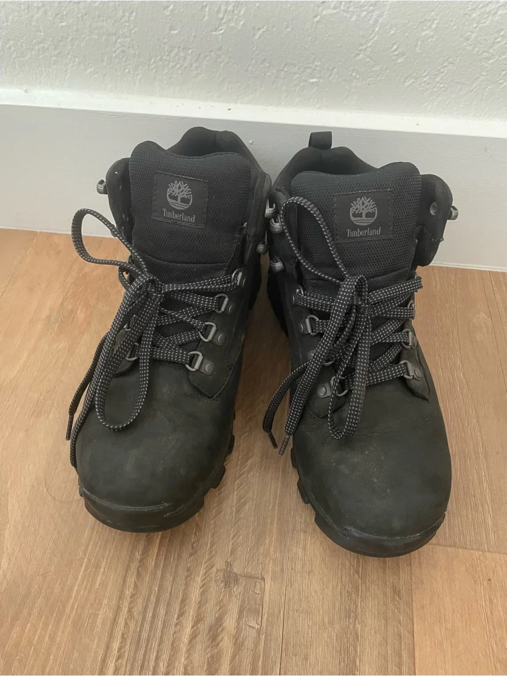 Timberland Black Outdoor Nubuck Boots